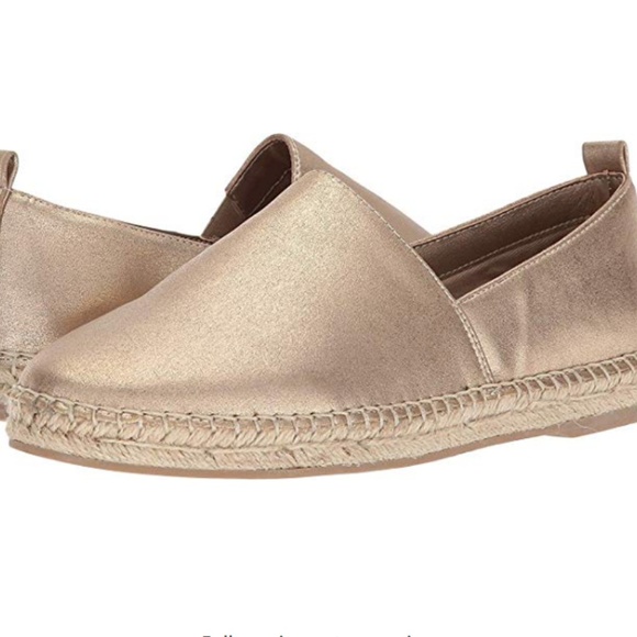 Steve Madden Portugal Slip Ons- Gold - Picture 2 of 4